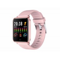 Body Temperature Measure Smart Watch with Real Blood Oxygen Measure