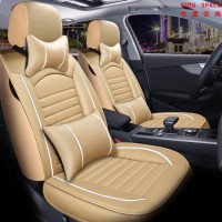 Car Accessories Car Decoration 360 Degree Full Covered Car Seat Cushion Universal Luxury PU Leather