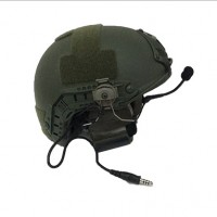 Green Color Fast Iiia Ballistic Helmet with High Cut