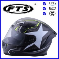 Motorcycle Accessory Safety Protector Full Face Helmet Half Open Jet Modular Cross F129A Double Viso