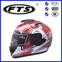 Motorcycle Accessory Safety Protector ABS Full Face Helmet Half Open Jet Modular Cross F518 Double V