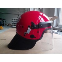 Police Red Color of Anti Riot Helmet