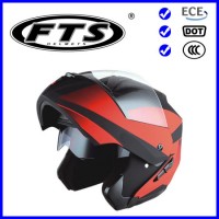 Motorcycle Accessory Safety Protector ABS Modular Helmet Flip up Full Face Jet Open Half F286 DOT &