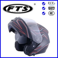 Motorcycle Accessory Safety Protector Modular Helmet Full Face Half Flip up with DOT & ECE Certifica