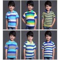 2019 Fashion 100% Cotton Children's Sport Wear Polo T-Shirt