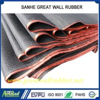 5-8mm Thickness Antislip Hammer Surface Cow Rubber Mat