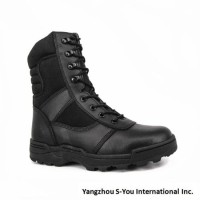 Factory Military Army Combat Leather Boots Mens Army Boots