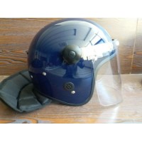 Police Anti Riot Helmet with Blue Color