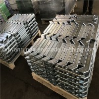 Drilled Holes Steel Pipe with Zinc Plated Surface