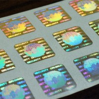 Anti-Counterfeit Security Anti-Fake Hologram Adhesive Barcode Scratch off Sticker Label