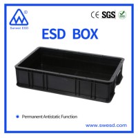 ESD Divider Box Stackable and Nestable Plastic Boxes