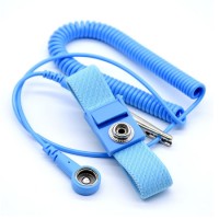 Anti Static Wrist Strap Blue Adjustable ESD Wrist Band Conductive Fabric Band ESD Wrist Strap