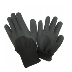 Cold Resistant Nitrile Coated Gloves with Acrylic Fleece Lining图1