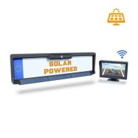 Newest EU License Plate Wireless DIY Camera Solar Power Camera