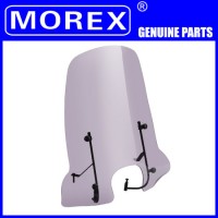 Motorcycle Spare Parts Accessories Morex Genuine Wind Shield for Sym Fiddle III PMMA Material