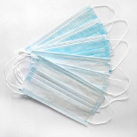 Earloop Protective Disposable Non Woven Anti-Dust Face Mask 3ply