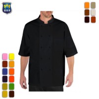 New Style Design Short Sleeve Restaurant Hotel Chef Uniforms