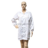 Men ESD Cleanroom Clothes Anti-Static Coverall Hooded Cleanroom Garments Antistatic Polyester Overco