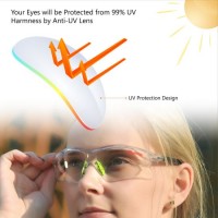 Safeyear Brand ANSI Z87 Aprroved Anti Fog Safety Glasses for Eye Protection