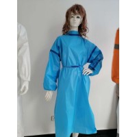 Manufacture Directly Supply High-Grade Sterile Chemo Isolation Gown Clothing with Thumb Loop or Knit