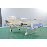 Cheap Price Manufacture Directly Supply Good Quality Manual Surgical Two Crank Hospital Bed Hospital