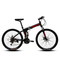 High Quality 21/24/27 Speed MTB Bicycle 26inch Foldable Bicicletas with Double Disc Brake