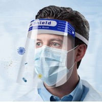 Wholesale Clear Face Shield Mask Plastic Face Mask Public Protective Face Mask  Face Shield