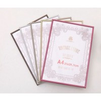 A4 Aluminum Picture Frame & Metal Photo Frame