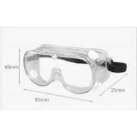 Disposable Anti Fog Isolation Chemical Use Eyeprotect Protective Eye Glasses Safety Transparent Glas