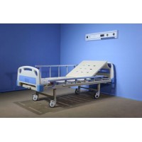 Manufacture Directly Supply Single Crank Manual Hospital Bed Cheap Price Hospital Furniture