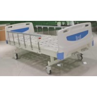 FDA CE Approved Manufacture Directly Supply Good Quality Manual Surgical Two Crank Hospital Bed Hosp