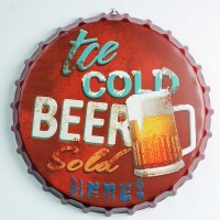 Customized Metal Plates Decorative Tin Signs with Feature