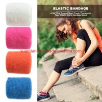 Colored Non-Woven Cohesive First Aid Crepe Bandage