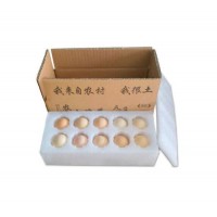 White EPE Cushion Foam Insert for Egg Packaging