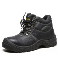 OEM High Grade Genuine Leather Industrial Safety Shoes