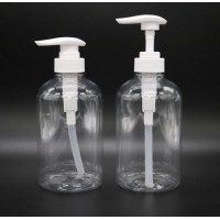 Pet Hand Sanitizer Bottle Liquid Plastic 500ml Pump Bottle