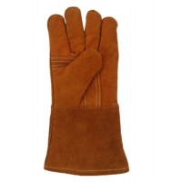 Cow Split Leather Gloves  Work Gloves for Welding Industry Worker