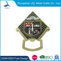 Beautiful Durable Custom Challenge Coin RFID Tag Medallion Crafts Coins with Diamond Edge Design (19