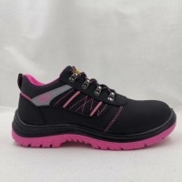 Black Pink Purple Women's Special Rigid Head Safety Shoes Sports Shoes