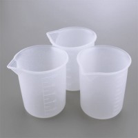 Recyclable Silicone Cup 100ml Silicone Measuring Cup Beaker