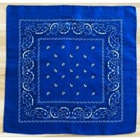 Custom Cotton Allover Print Bandana Handkerchief Square Scarf