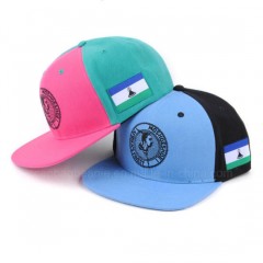 Cool Plain Custom Embroidery Customize Snapback Hats Flat Bill Hip Hop Cap Plain Snapback Hats图1