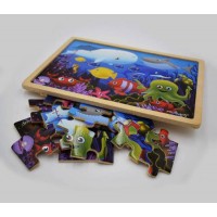 Sea World Printing Wood Puzzles