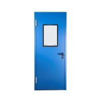 GMP Hygiene Galvanized Steel/ Stainless Steel Air-Tight Flush Swing Door for Cleanroom/ Hospital/ Fo