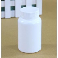 HDPE Solid White Plastic Bottle Pill Bottle