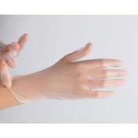 White Vinyl Available PVC Protective Disposable Latex Gloves