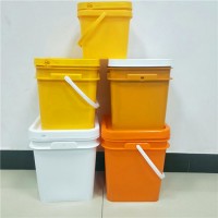 Multipurpose Box Custom Plastic 20L Paint Bucket Square Plastic Buckets