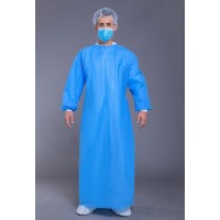 Disposable Protective AAMI Level 2 Nonwoven Fabric Fluid Resistant 45GSM SMMS Isolation Gown Ultraso