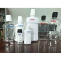 Plastic Liquid Bottle Plastic Pet Bottle Manufacturers 60 Ml Bottles Mouthwash Pet Plastic Bottle