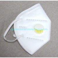 Comfortable Disposable 5ply Respirator Protective Mask N95/KN95/FFP2/ with Breathing Valve Face Dust